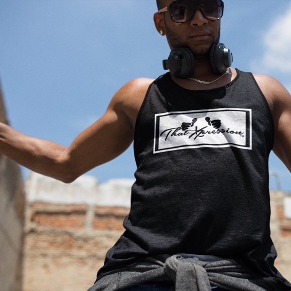 Sloganless Branded Unisex Tank Top - Picture 1 of 1